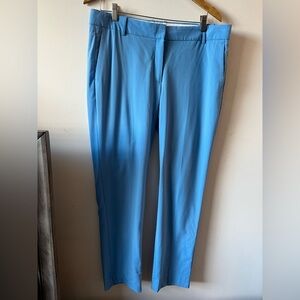 Theory Blue Virgin Wool Dress Pants Size 12